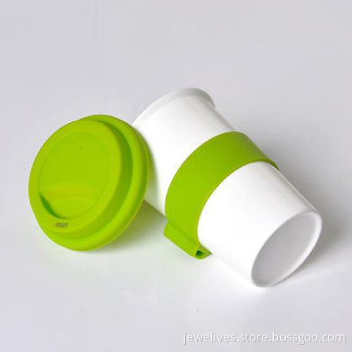 Silicone Cup Sleeve/Band, Customized Colors are Accepted, Available with Silkscreen Printing